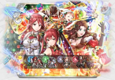 Dorothea, Selena, Cordelia, Annette et Chevalier Noir