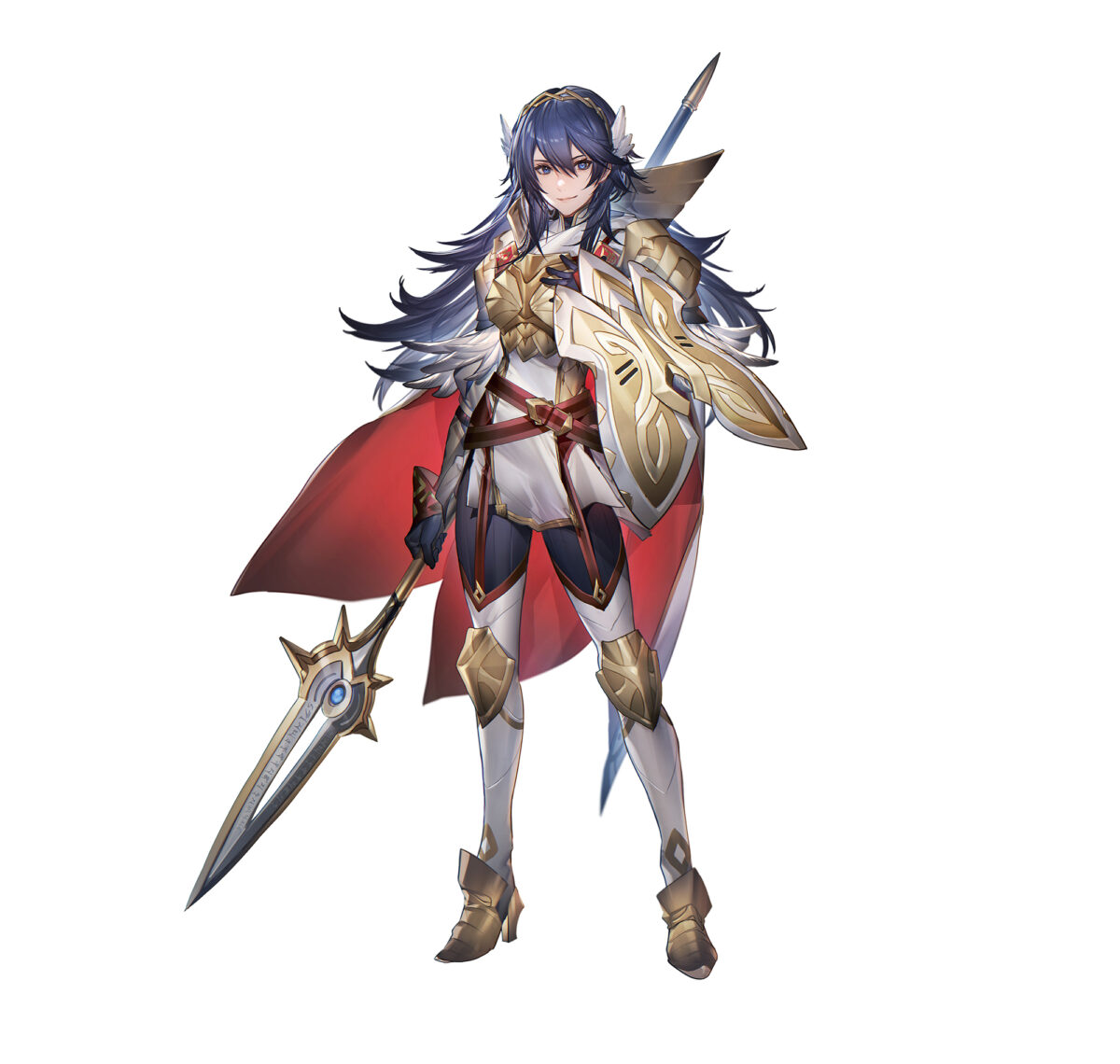 Lucina brave resplendissante