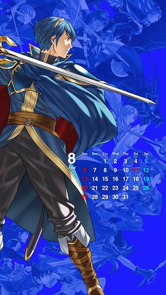 Calendrier Août Marth