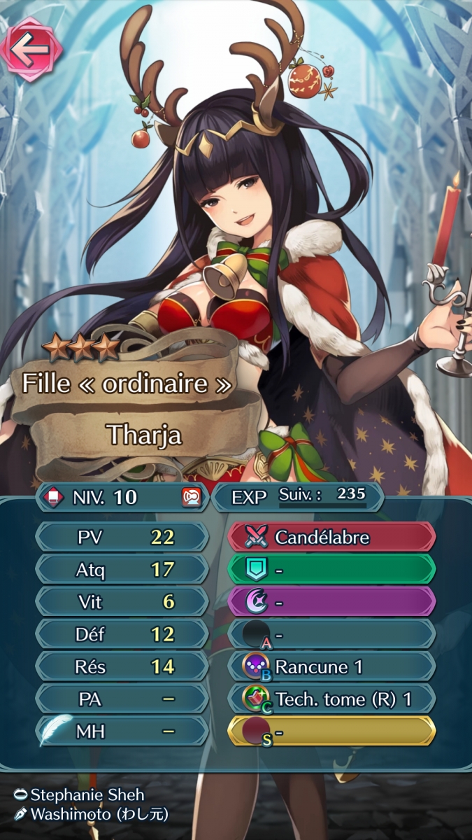 Tharja noël